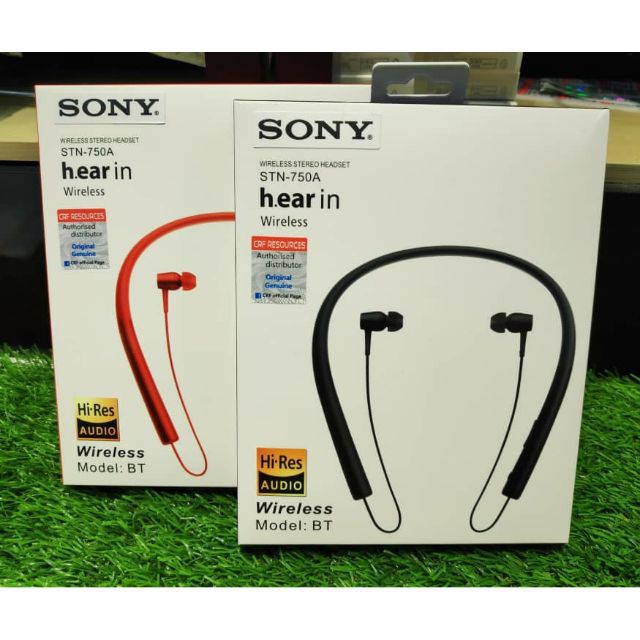  Tai Nghe Bluetooth Nhét Tai Sony STN 750A Hi-Res-chiếc Hear in tinh tế, chất âm cân bằng cực chuẩn  CMS3460