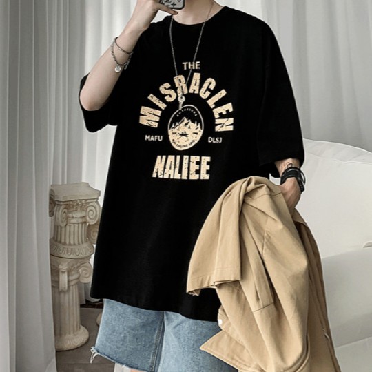 Áo thun nam tay ngắn dáng rộng phong cách Hàn Quốc thời trang mùa hè cho fashion simple unisex áo phông rộng bigsize áo thun kiểu nữ