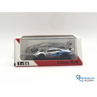 Xe Mô Hình Lamborghini Aventador LB-Works 2.0 1:64 JEC ( Martini )