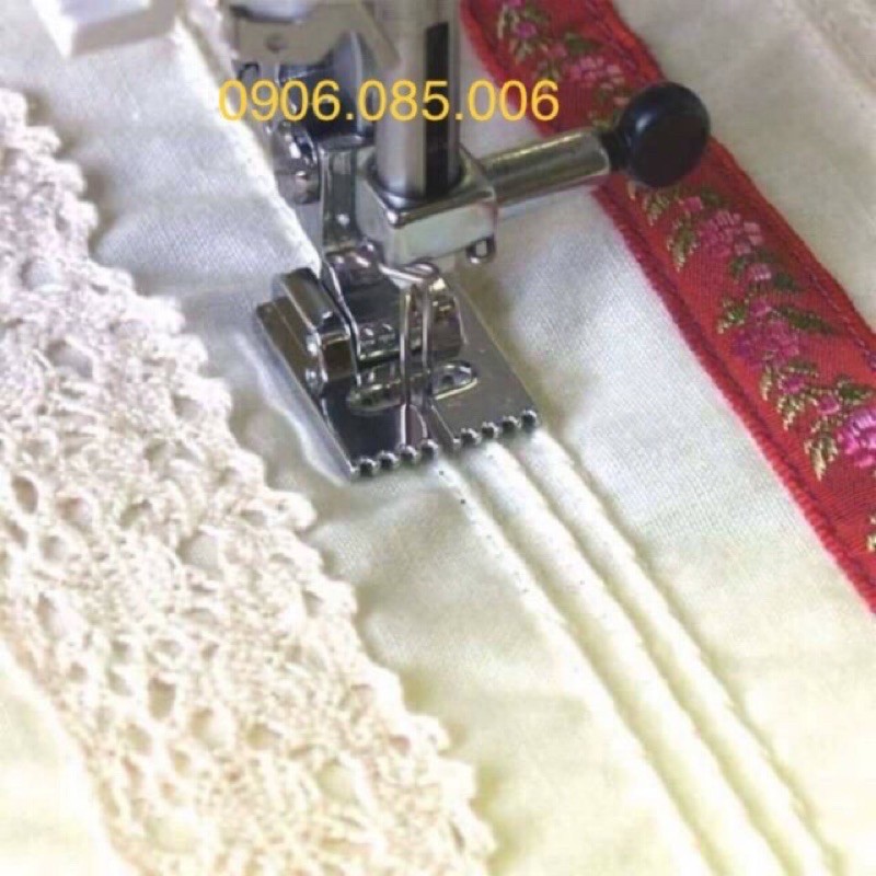 Chân vịt may gân nổi.