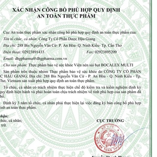 Viên sủi Bocalex