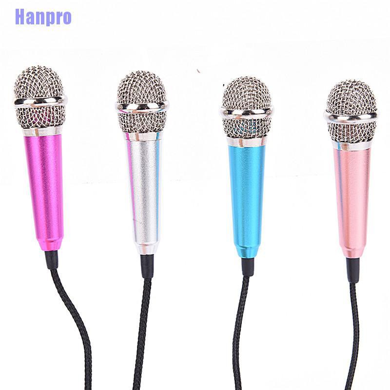 Micro Hát Karaoke Mini Hanpro 2017 Cho Điện Thoại / Máy Tính