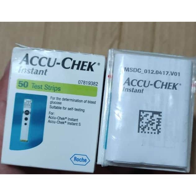 [Hộp 50 que] Que thử đường huyết ACCU-CHEK INSTANT Hộp 50 que