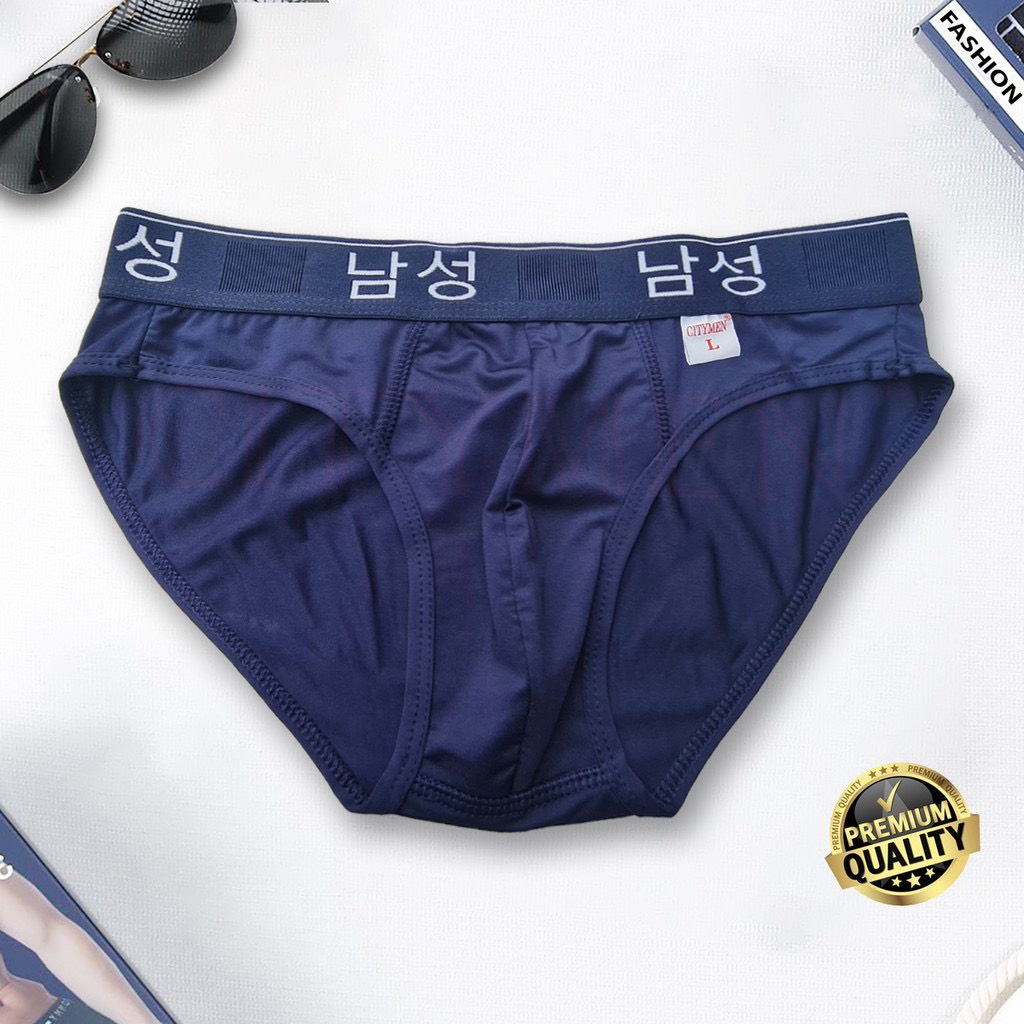 Quần Lót Nam Chất Thun Mát Lưng Bản To Chữ Hàn Quốc