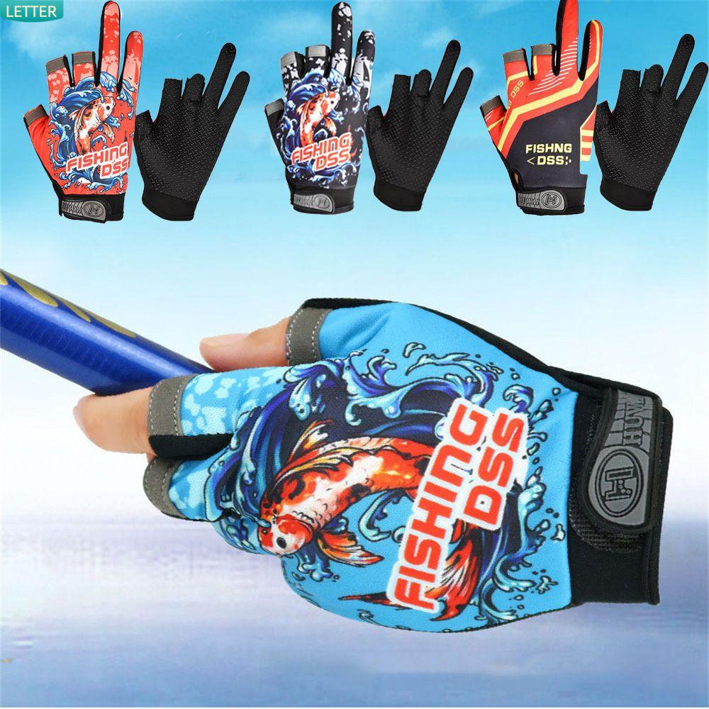 Găng tay bảo vệ giữ ẩm chống trượt/ chống nước dùng khi câu cá