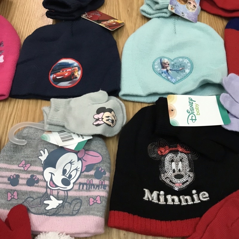 Mũ len và găng tay cho trẻ em xuất khẩu