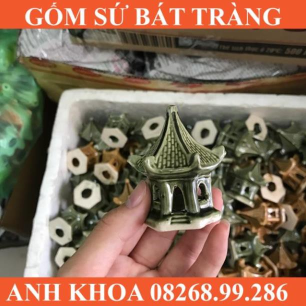 Phụ kiện thác nước Bát Tràng - Gốm sứ Bát Tràng Anh Khoa