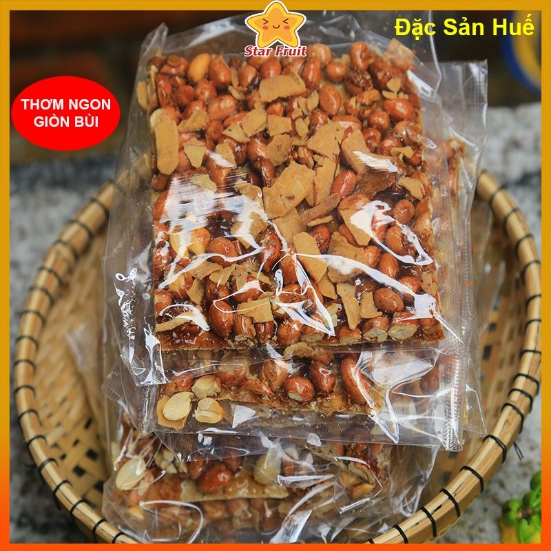 Kẹo Đậu Phộng Dừa Khô Giòn Vuông Loại Ngon