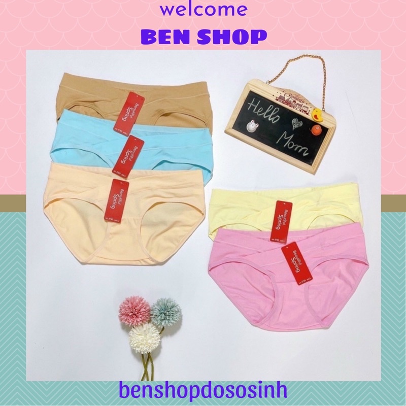 Quần chíp bầu và sau sinh spring loại 1 có túi zip