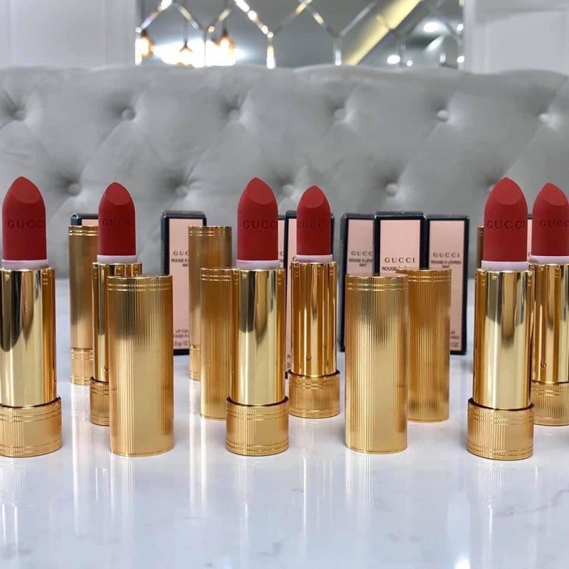 Son Gucci Màu 505 Janet Rust Matte Đỏ Đất Thời Thượng