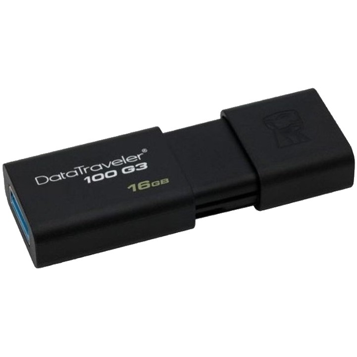 USB 3.0 Kingston 16GB – DataTraveler 100G3 – CHÍNH HÃNG – Bảo hành 5 năm