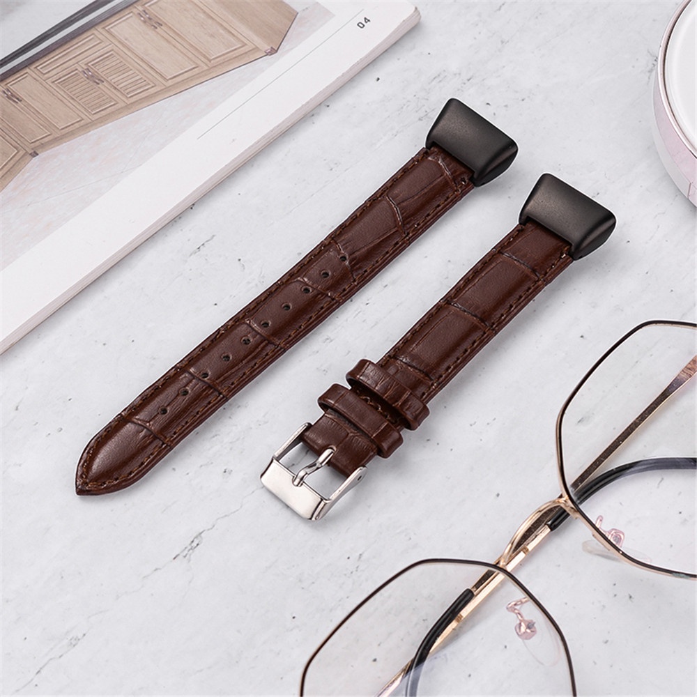 Dây Đeo Da Thay Thế Cho Đồng Hồ Thông Minh Huawei Band 8 7 6 / Honor Band 6