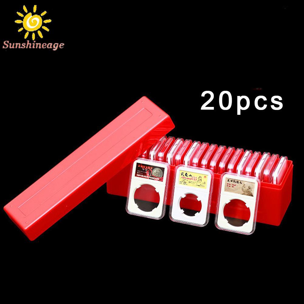 Hộp Nhựa Đựng 20 Đồng Xu 265x92 X 70mm