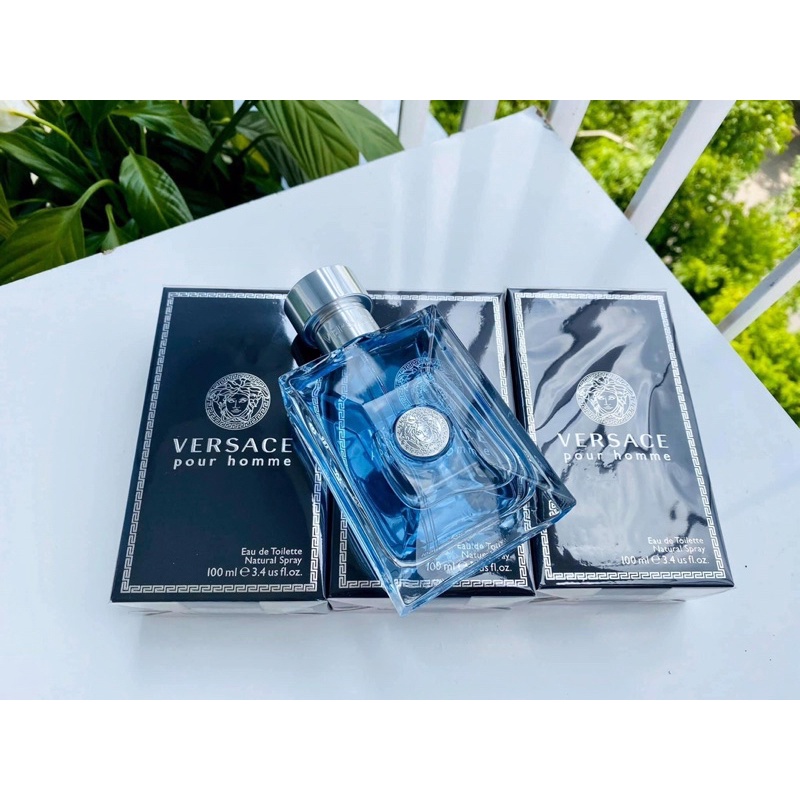 [100% Auth- CHÍNH HÃNG] Nước Hoa Nam VERSACE pure homme 100ml