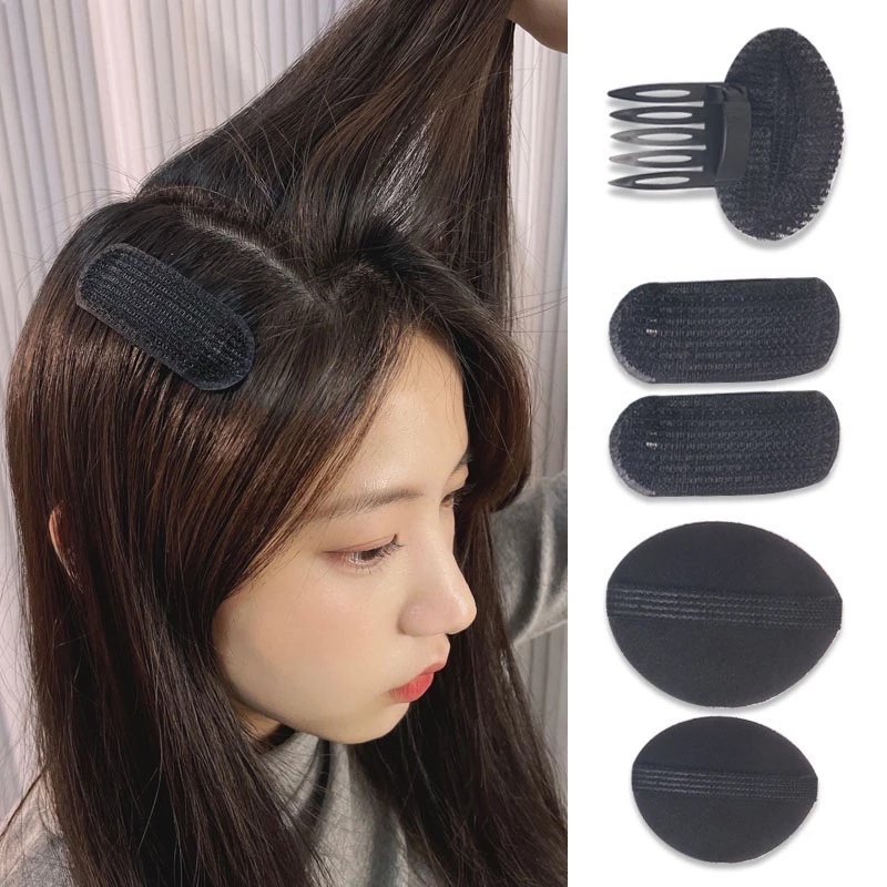 Set 2 / 4 Đệm Xốp Mềm Mại Tạo Kiểu Tóc Vô Hình Cho Nữ