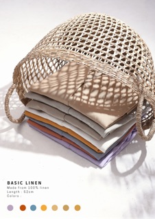 Áo tay lửng vải linen