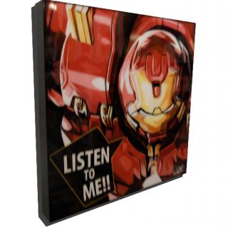 Tranh canvas Marvel [HulkBuster]“Listen to me!!”