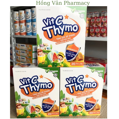Siro tăng đề kháng VITC THYMO, hỗ trợ giảm viêm đường hô hấp trên