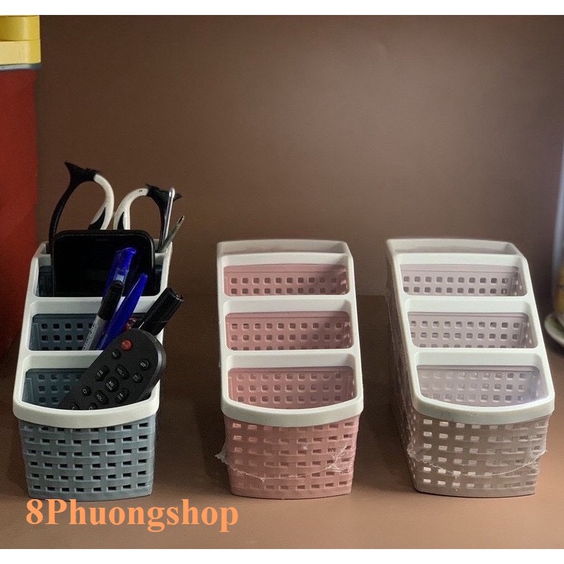 KHAY TIỆN ÍCH 4 NGĂN NHỎ 5696 nhựa Việt Nhật – KHAY NHỎ ĐỂ BÀN H307