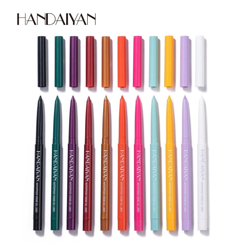 Bút Kẻ Mắt Dạng Gel HANDAIYAN Creme Gel Liner Nhiều Màu Không Thấm Nước Lâu Trôi C3