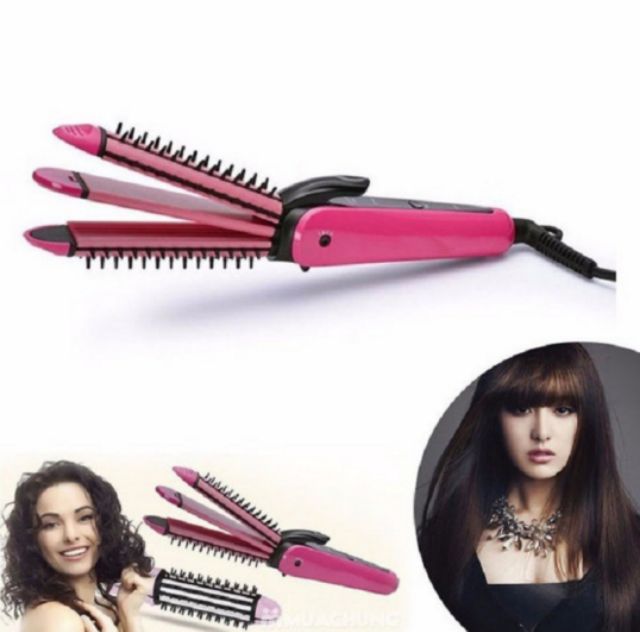 Lược Điện Làm Tóc 3 trong 1 Đa Chức Năng