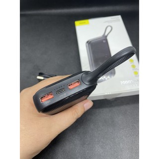 Pin sạc dự phòng Baseus LV152 cho Smartphone/ Tablet/ Macbook (Quick charge 3.0/ 20,000mAh/ 2 Port USB Type A + Type C)