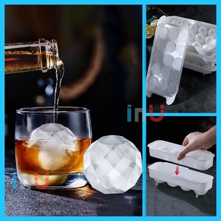 HCM - Khay làm đá tròn kim cương không cần cắt gọt tạo mẫu, dùng uống volka, whisky