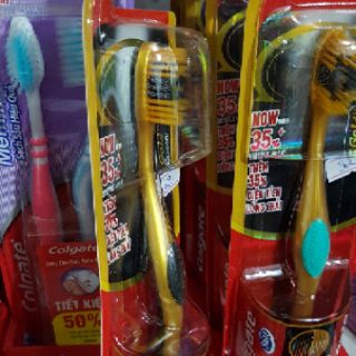 BÀN CHẢI COLGATE 360° GOLD CHARCOAL