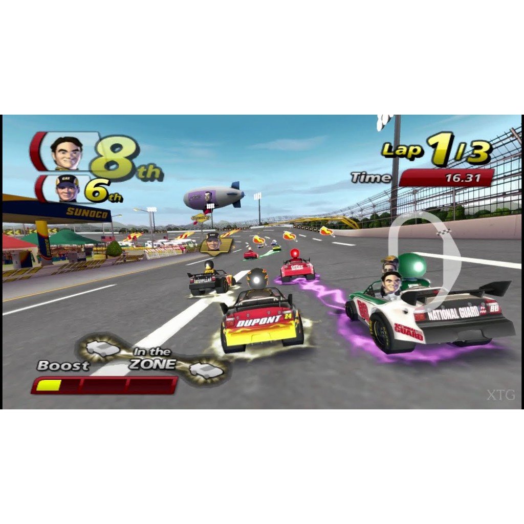 Máy Chơi Game Đua Xe Nintendo Wii Cfw Nascar Kart