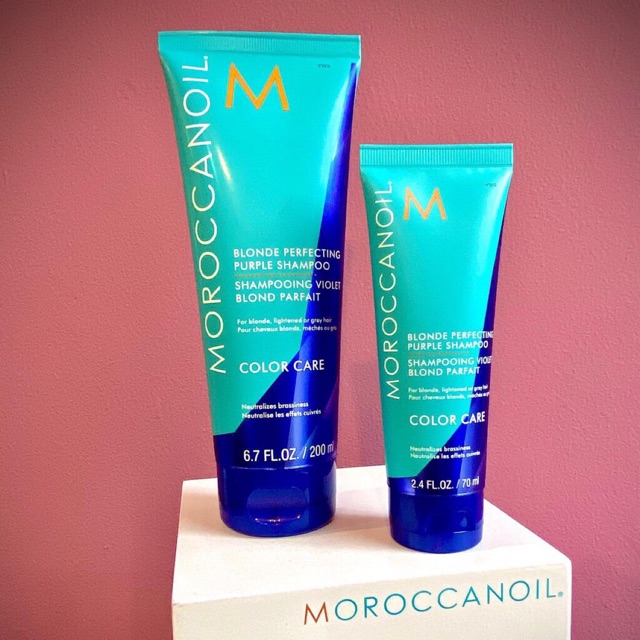 DẦU GỘI TÍM MOROCCANOIL BLONDE PERFECTING PURPLE SHAMPOO