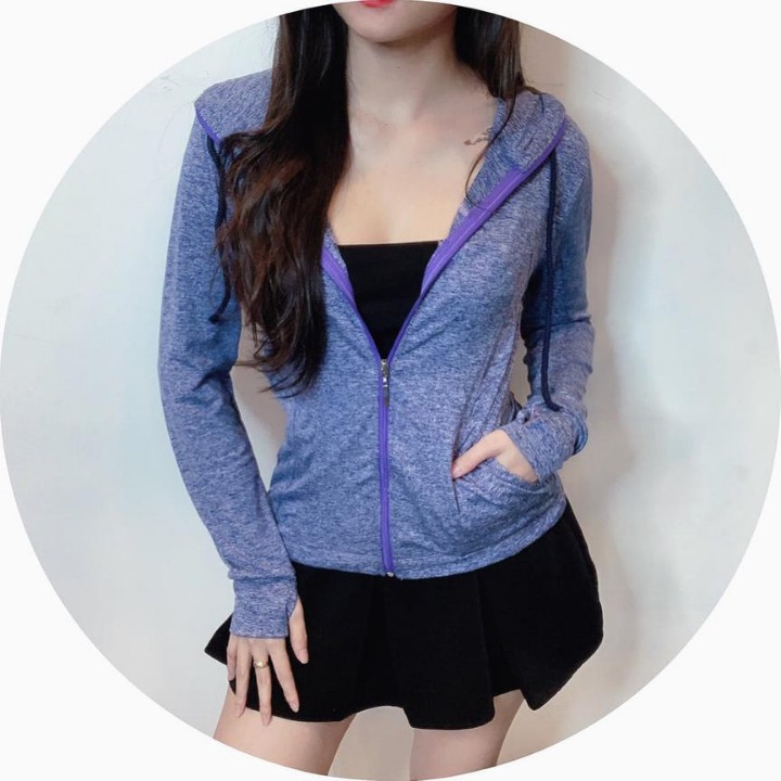 [Mã FAGREEN1505 giảm tới 30K đơn 99K] Áo Khoác Nữ Thun Vải Rằn Ri Mềm Mịn Thoáng Mát Mẫu Mới 2020 | BigBuy360 - bigbuy360.vn