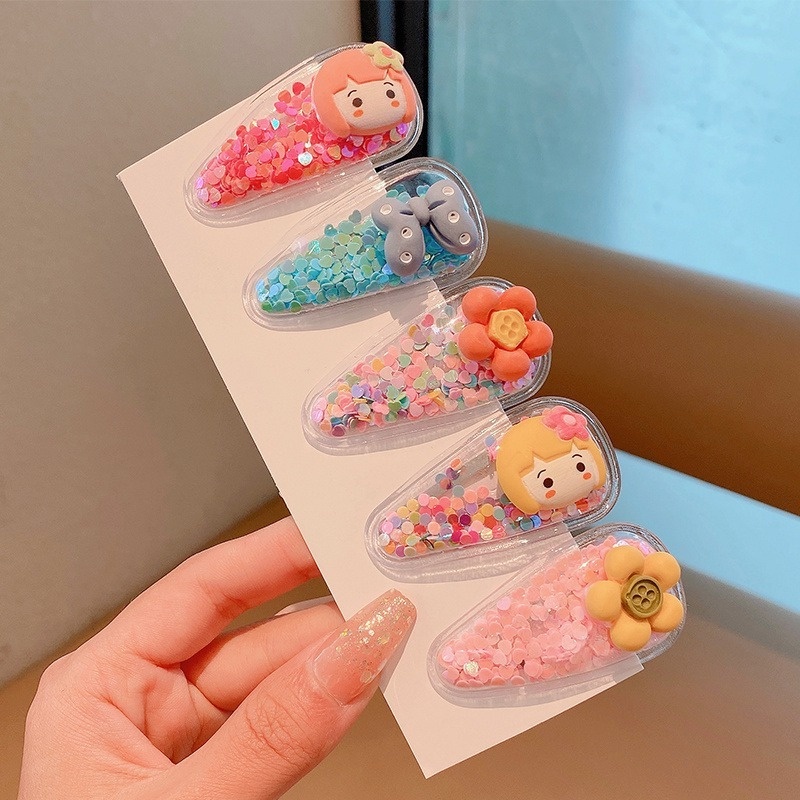 Kẹp Tóc Hình Trái Cây Hoạt Hình Xinh Xắn Cho Bé Gái