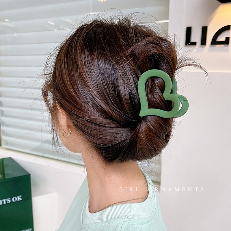 Kẹp tóc hình trái tim thời trang Hàn Quốc cho nữ