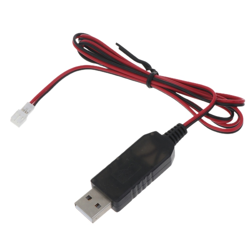 Dây Cáp Sạc usb 1m Chuyển Đổi Đầu usb Sang 4 2v 1a ph2 0 2pin Có Đèn led 3 7v Cho Máy Bay Điều Khiển Từ Xa
