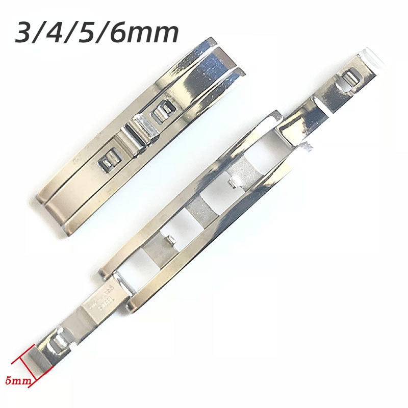 Khóa Bướm Cài Đôi Cho Đồng Hồ Đeo Tay 3/4/5/6mm