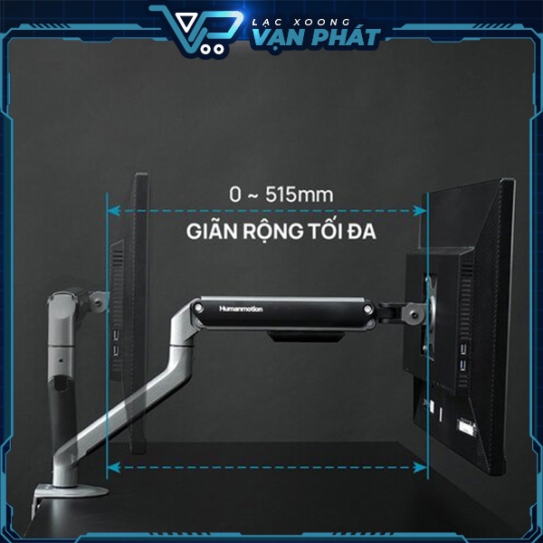 Giá Đỡ Màn Hình Human Motion T6 Pro - Hàng Chính Hãng
