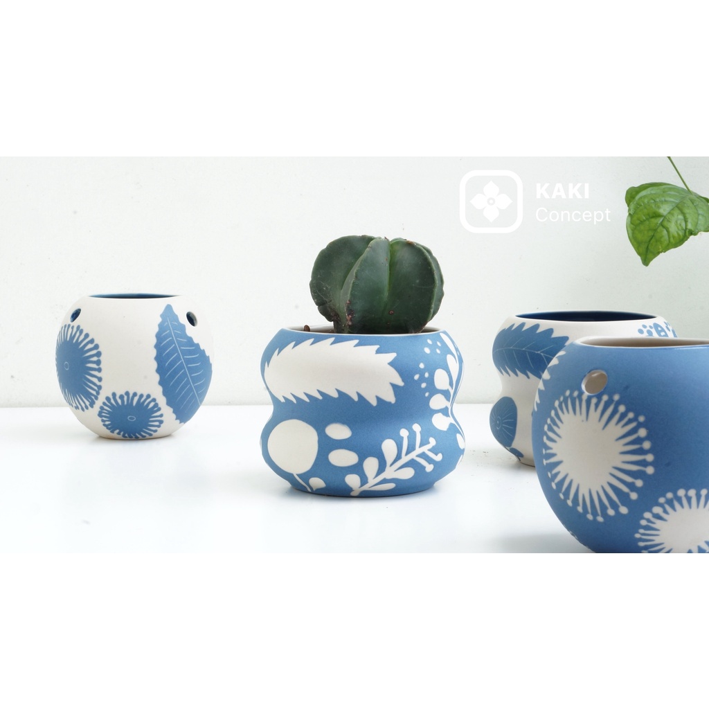 Chậu trồng cây cảnh - Chậu trang trí bàn làm việc KAKI Concept