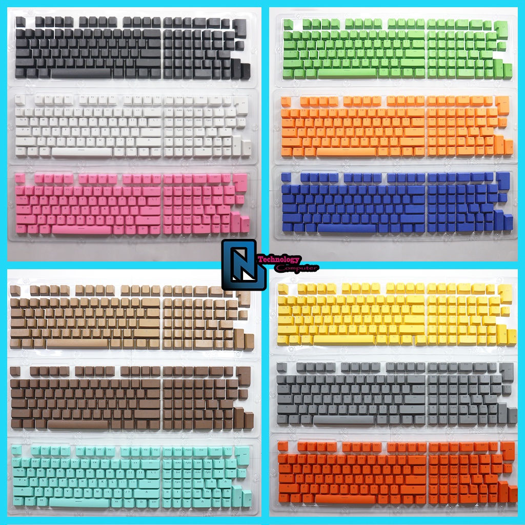 Phím Xuyên Led PBT Keycap Dành Cho Bàn Phím Cơ Layout Rút Gọn Kiểu OEM