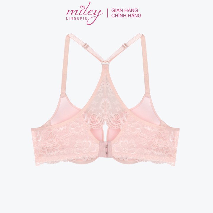 [Mã FAMALLT5 giảm 15% đơn 150k] Áo Ngực Nâng Vừa Lưng Phối Ren Cánh Bướm Miley Lingerie BRM104