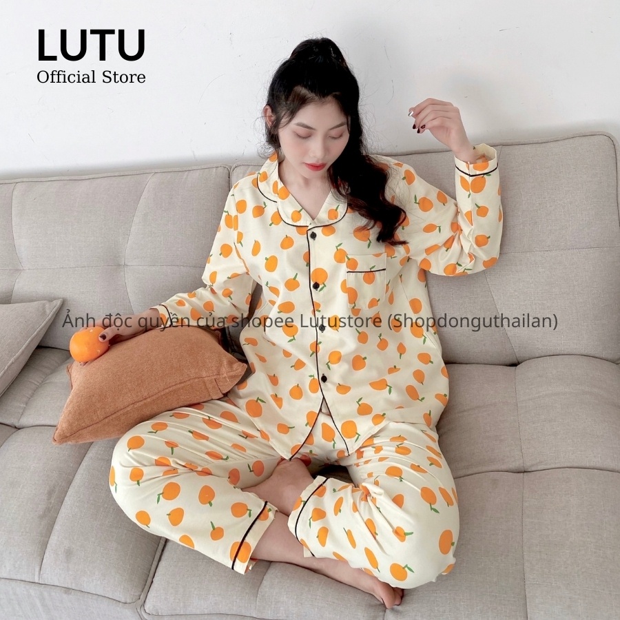 Bộ ngủ pijama tay dài quần dài