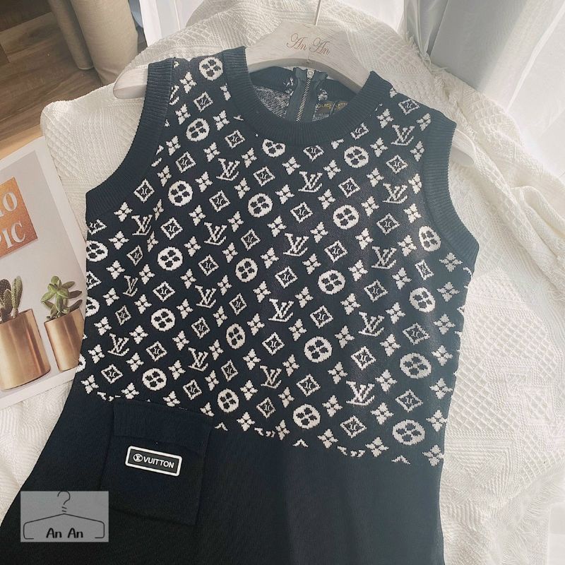 Đầm len dệt kim cao cấp