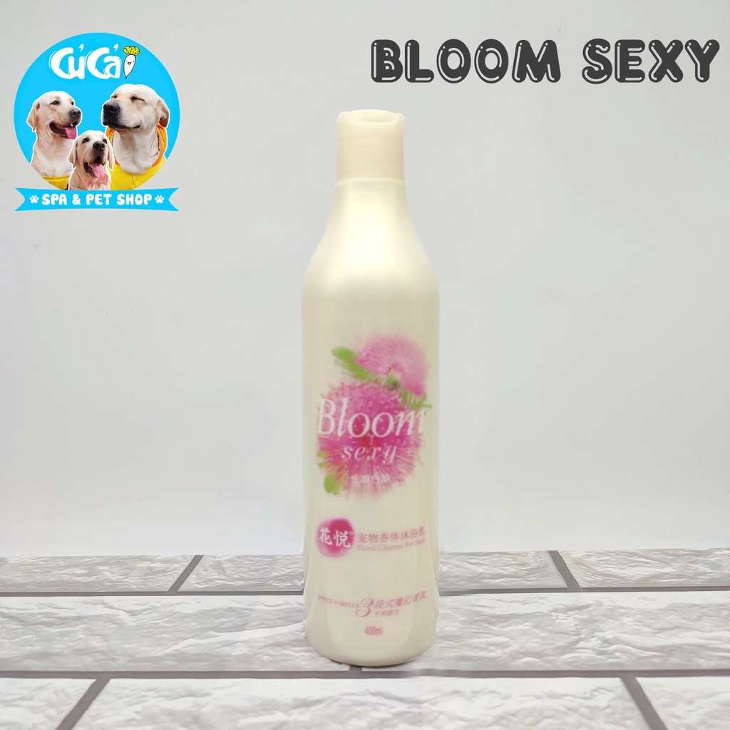 Sữa tắm nước hoa cho chó mèo Joyce & Dolls 400ml lưu hương thơm lâu, sữa tắm cho chó mèo cao cấp - Củ Cải Pet Shop