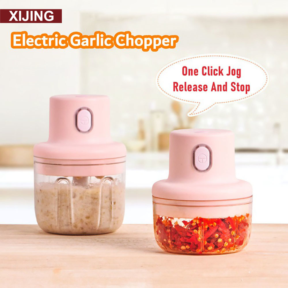 Máy Xay Thịt / Rau Củ Mini Không Dây Tiện Dụng Cho Nhà Bếp
