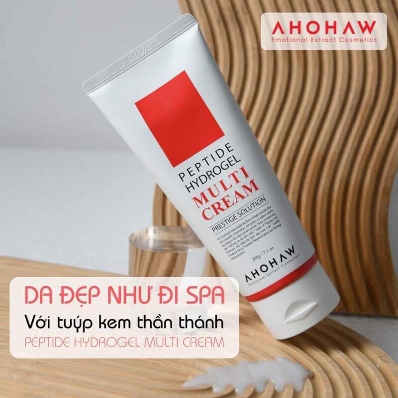 [Chính hãng]Kem dưỡng đa chức năng AHOHAW PEPTIDE HYDROGEL MULTI CREAM - Chính hãng Hàn Quốc