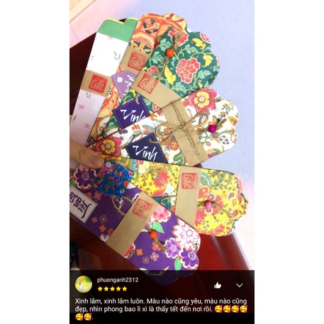 COMBO 90 mẫu Bao Lì Xì Tết 2023 giấy Kraft Nhật siêu đẹp CÓ ẢNH THẬT
