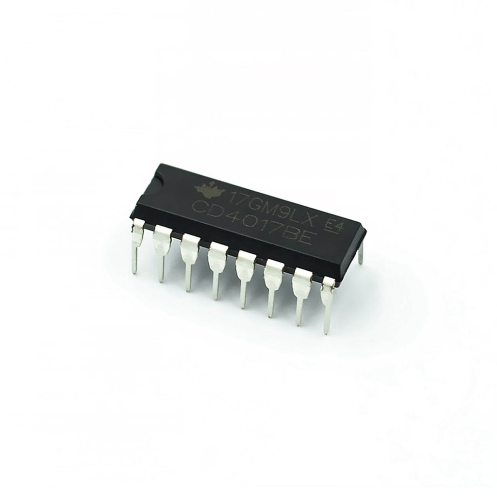 Bộ Vi Mạch Điện Tử Ic Dip-16 Af70 Cd4017be 4017