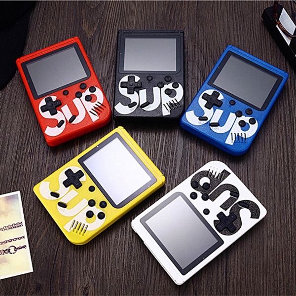 Máy Chơi Game Cầm Tay Sup 400 Trò Chơi Màn hình LCD 3 Inch - Kèm Tay Cầm Chơi Game 2 Người