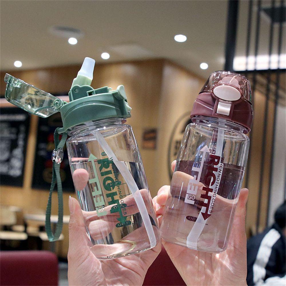 PISTA Bình Nước Thể Thao 550ml Kèm Ống Hút Tiện Lợi Chất Lượng