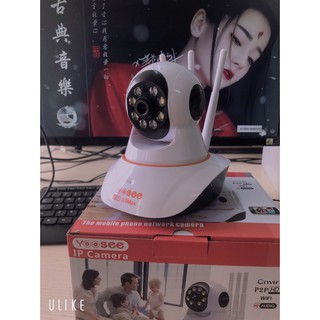 Bộ camera Yoosee Giám Sát Trong Nhà 3 Râu 3.0MP Có Màu Ban Đêm, Hình Ảnh Sắc Nét