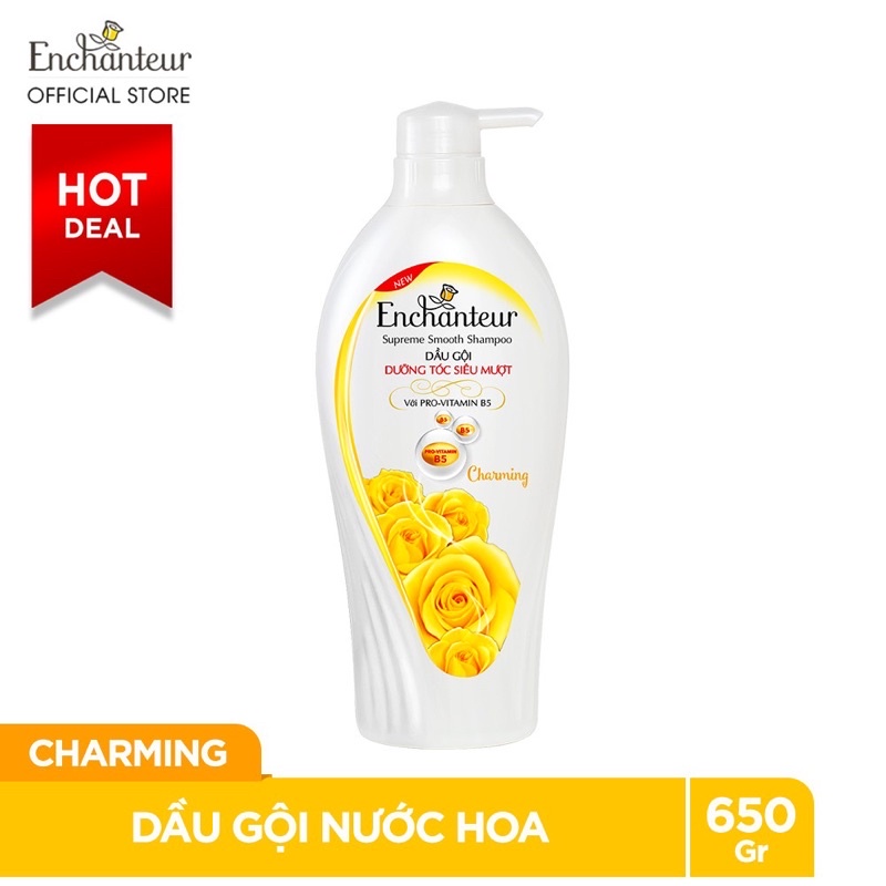 Dầu gội Enchanteur Charming 650g